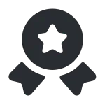 Medal Star SVG Icon